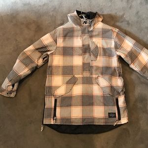 Mens Snow Boarding Pullover Jacket